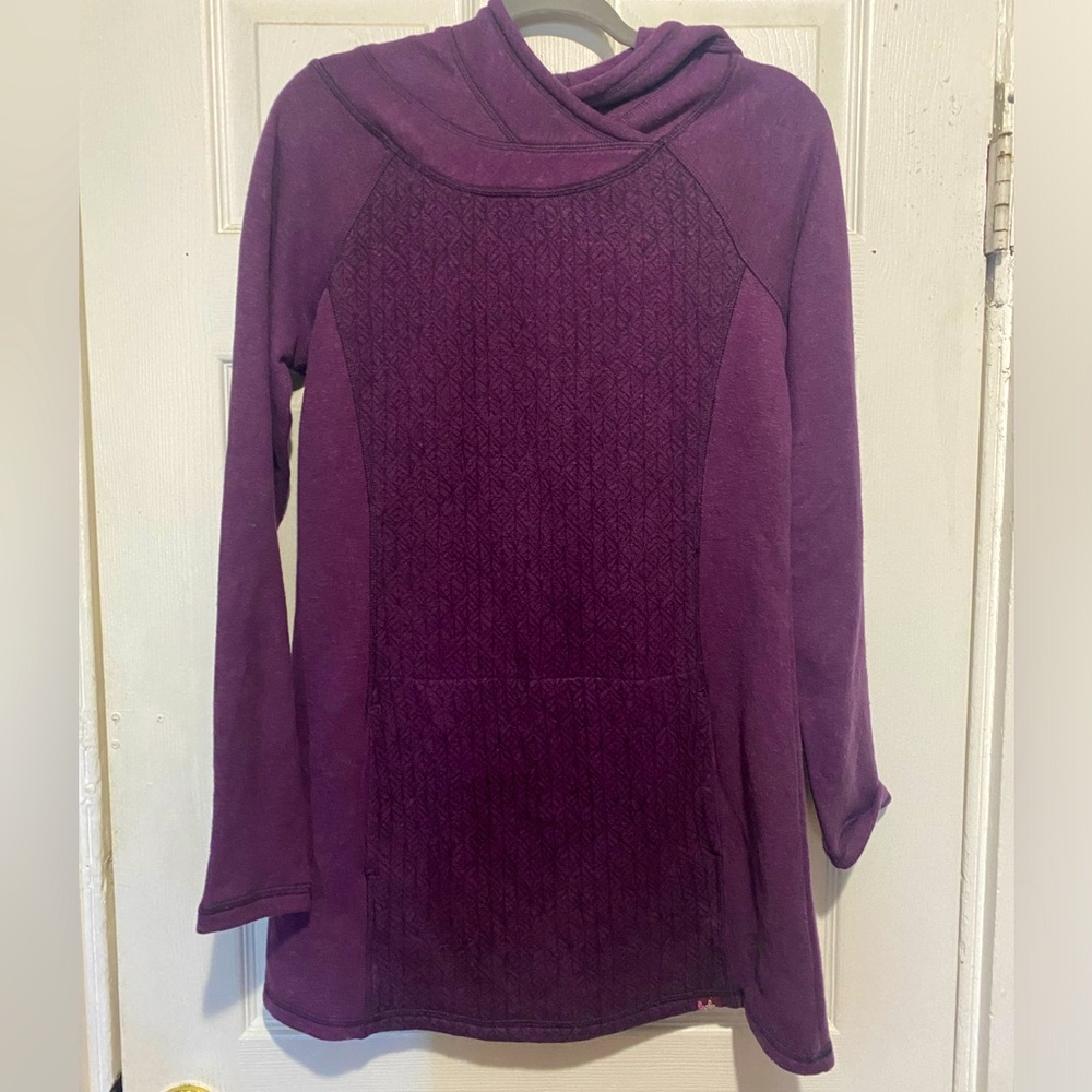 Prana - Women's Purple Sweater / Hoodie / Tunic Dress